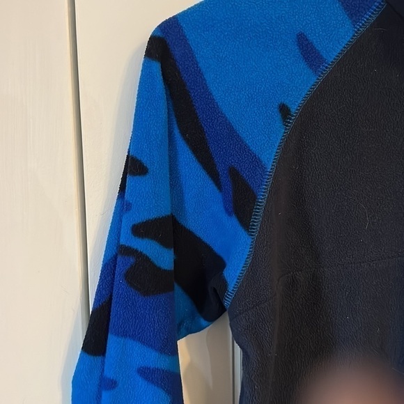 columbia Unisexual pullover fleece with zipper neck Large - Picture 4 of 9